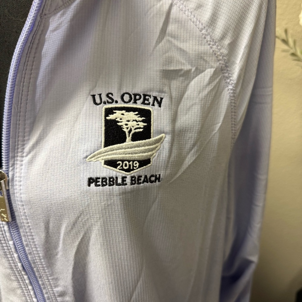 Cutter & Buck WeatherTec U.S. Open Pebble Beach 2019 Pullover Jacket XL Golf - Picture 3 of 9